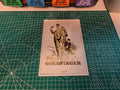 007 "Goldfinger" Movie - 3D Printed Art